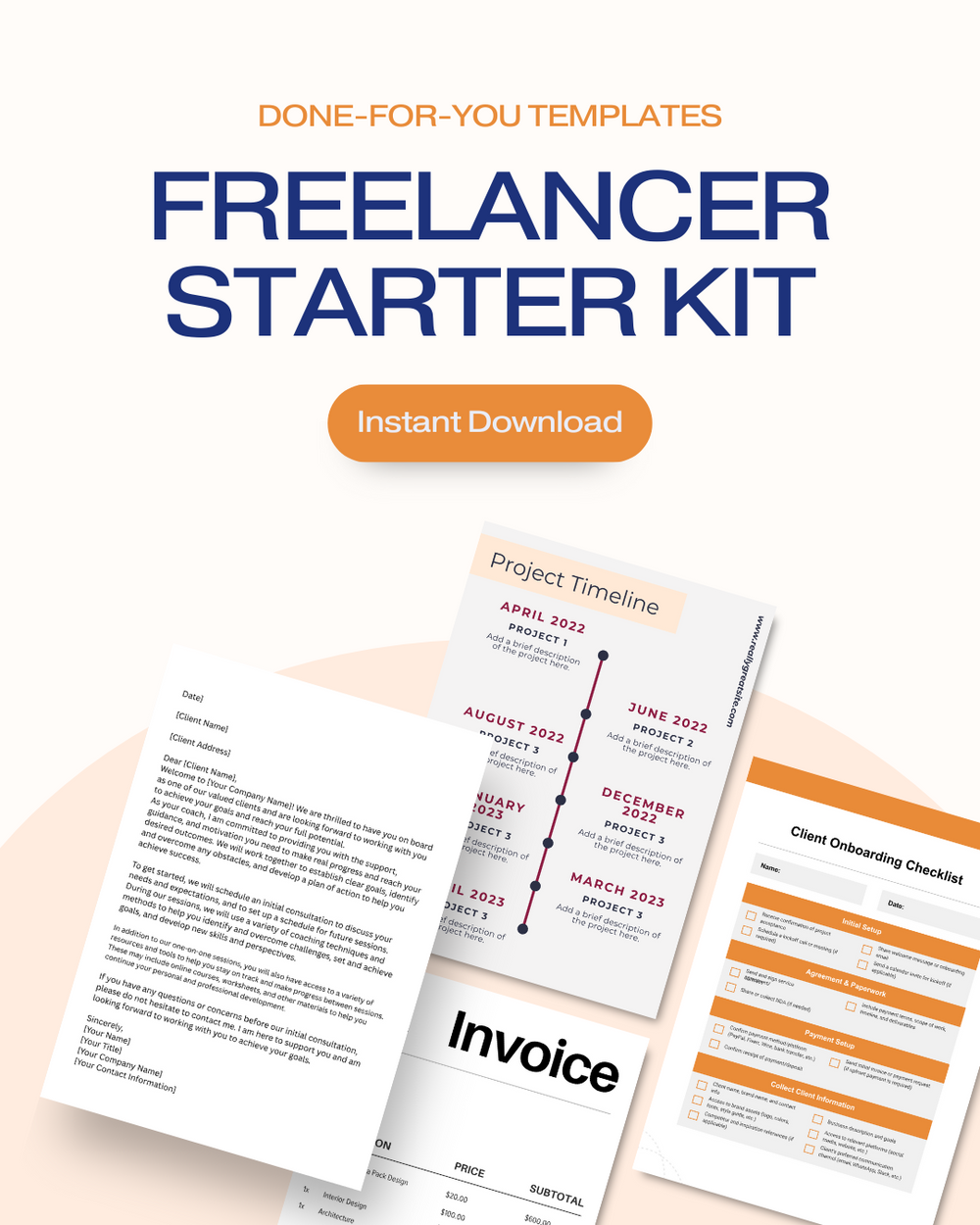 Freelancer Starter Kit – Everything You Need to Run a Client Business Like a Pro