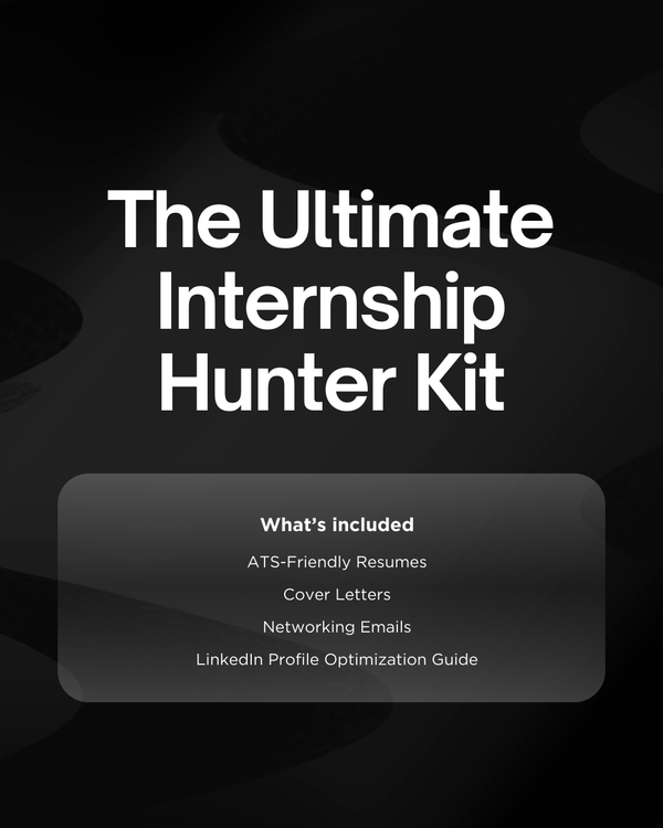 The Ultimate Internship Hunter Kit