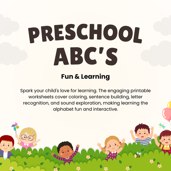 Preschool ABCs: Fun & Learning - Printables