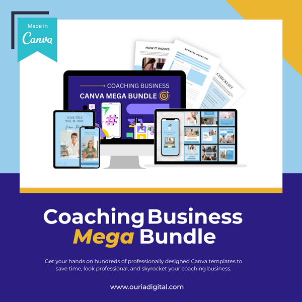 Coaching Business Canva Mega Bundle