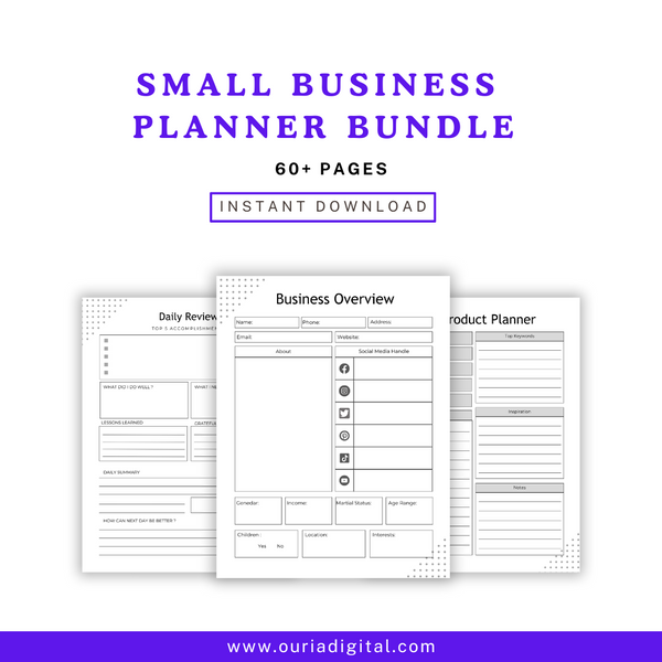 Small Business Planner Bundle