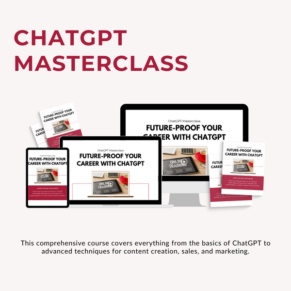 ChatGPT Masterclass - Video Course